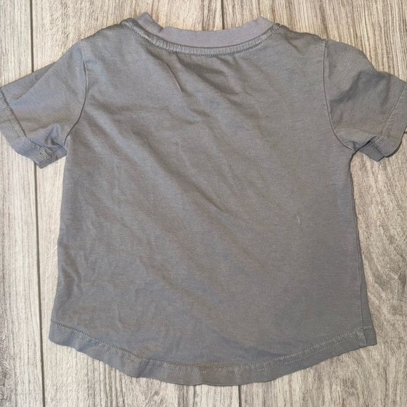 Little Bipsy Gray Tee with Colorful Palm Print - Picture 3 of 3
